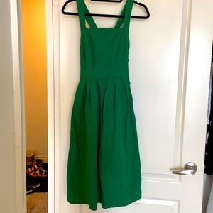Gap cross back dress with side buttons details
